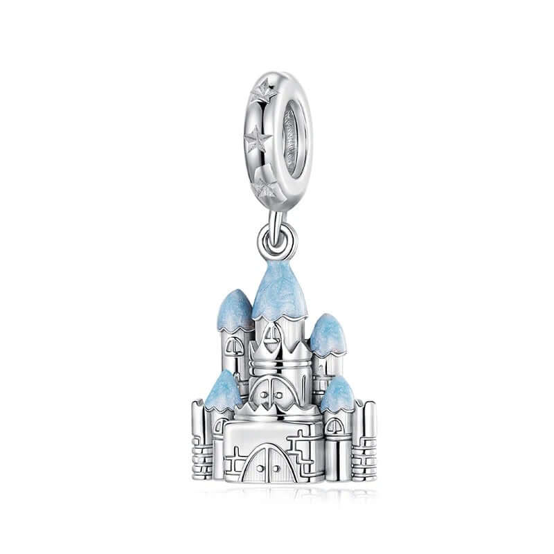 Sterling Silber 925 Charm Magisches Schloss – kompatibel mit Pandora Armbändern