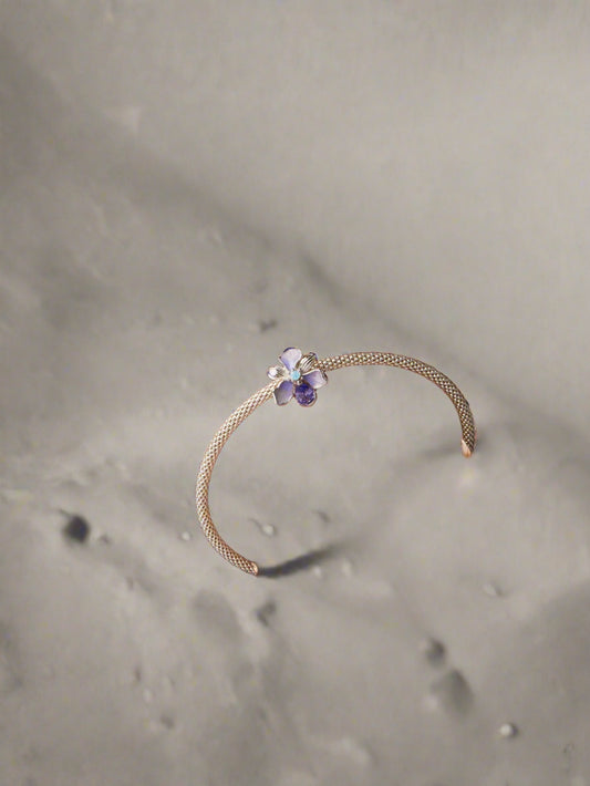 Silber Irisblume Anhänger für Pandora Armband