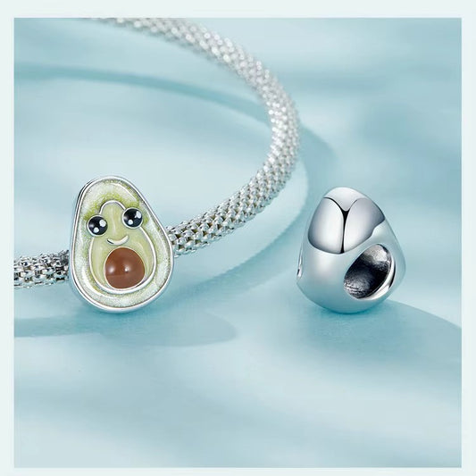 Sterling 925 Silver Avocado Charm – Pandora Compatible