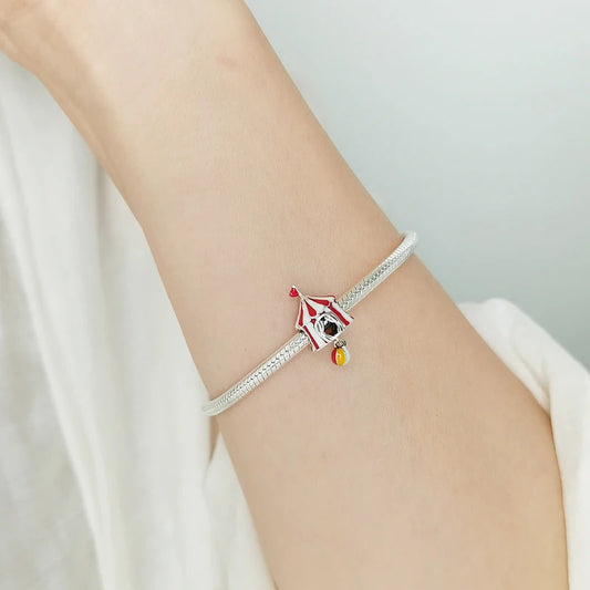 Sterling 925 silver Circus Tent Charm