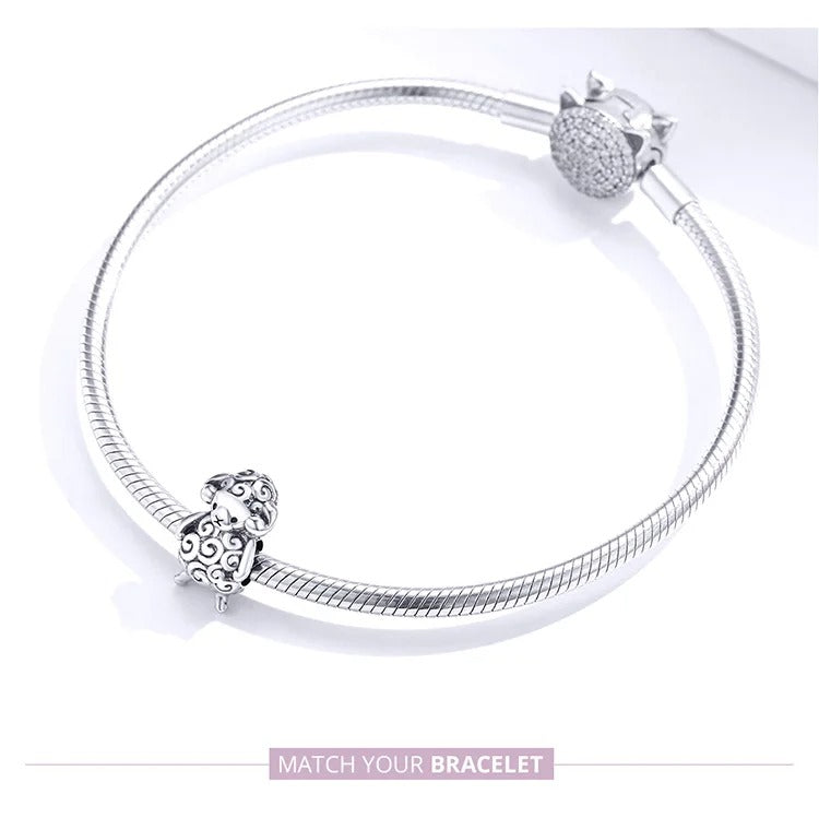 Silber Widder Anhänger für Pandora Armband