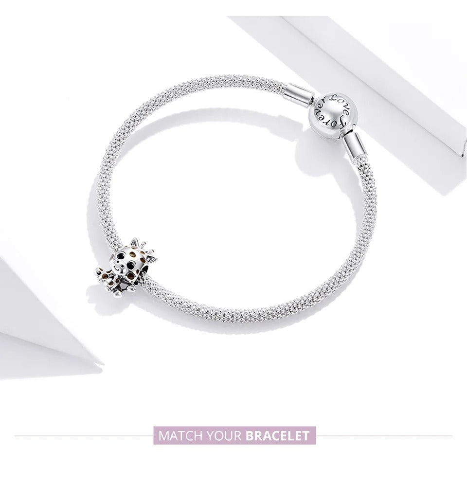 Sterling 925 Silver Baby Giraffe Charm – Pandora Compatible