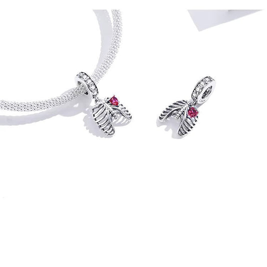 925er Silberanhänger Love Oath of Rips Charm, passend für Pandora Schmuck