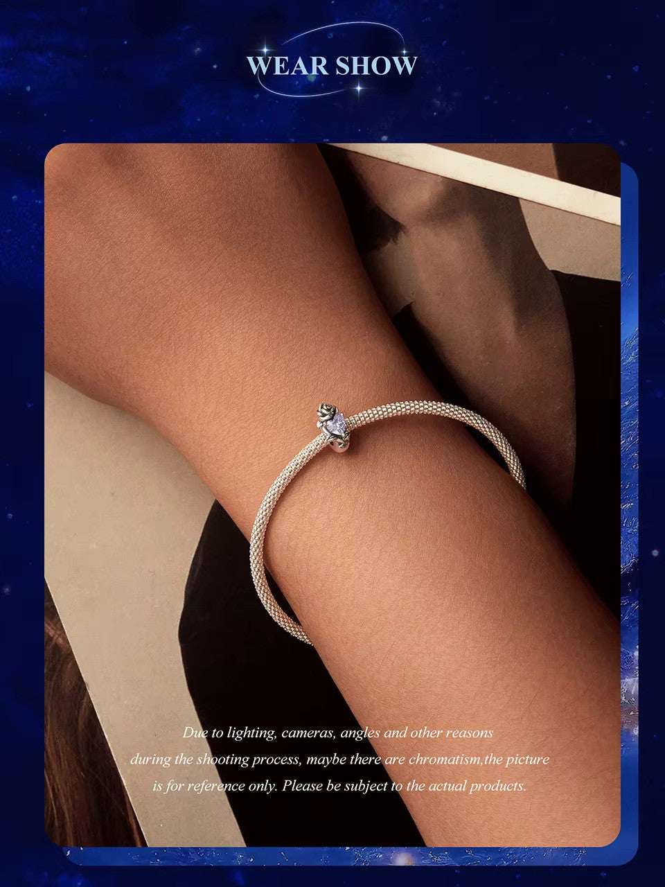 Charm aus Sterling Silber mit leuchtendem Rose-Geburtsstein – zeitlos schön & Pandora kompatibel