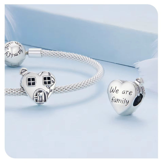 Silber Haus Anhänger für Pandora Armband