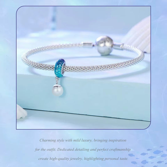 Sterling 925 Chromatic Pearl Charm