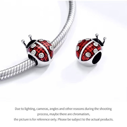 Silber Marienkäfer Anhänger für Pandora Armband