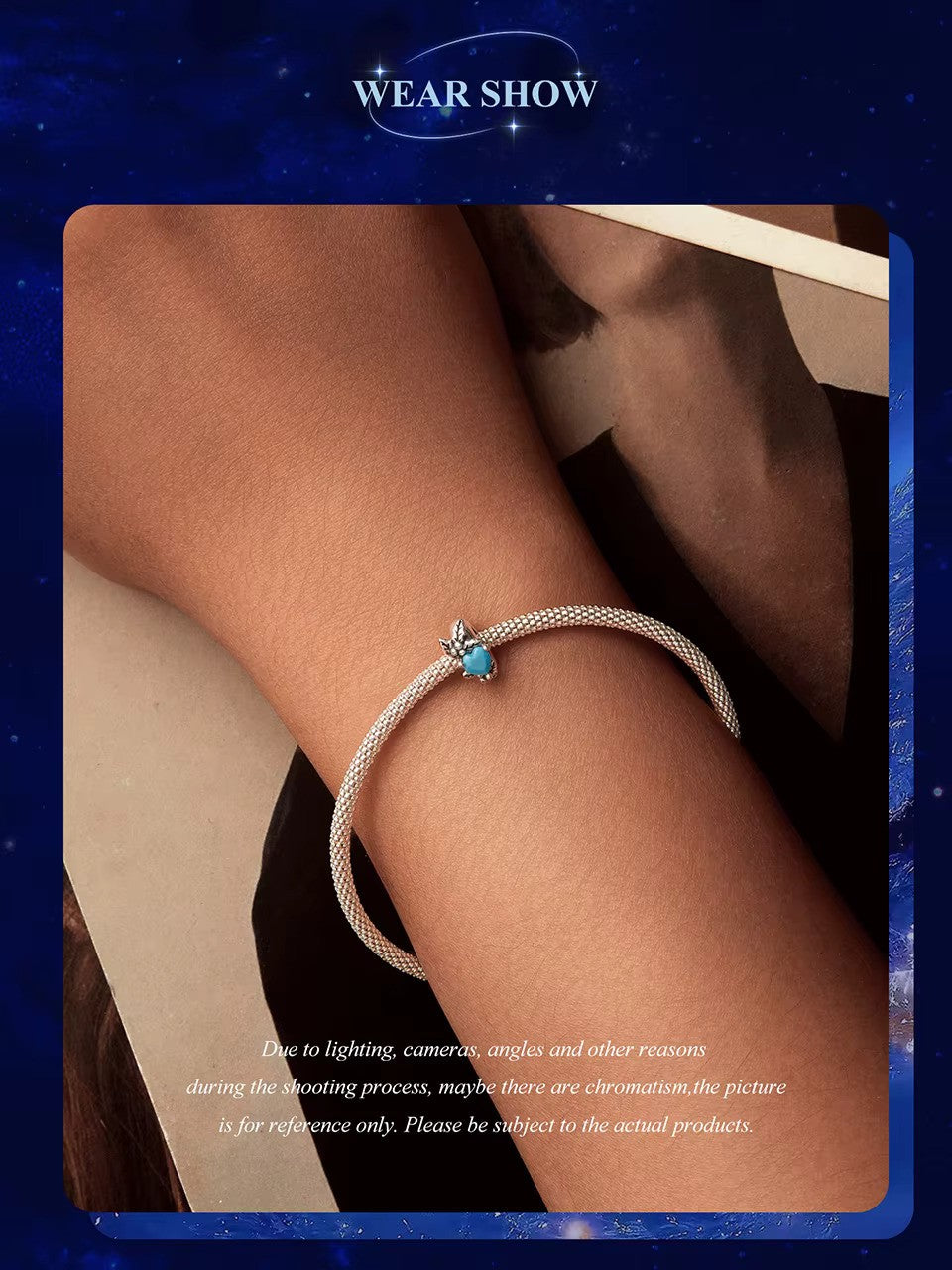 Charm in Sterling Silber mit funkelndem Dezember-Geburtsstein – zeitlos schön & Pandora kompatibel