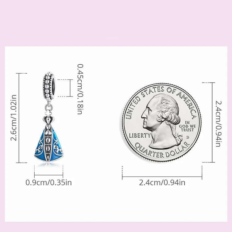 Aparecida Charm aus 925 Sterling Silber, Pandora kompatibel