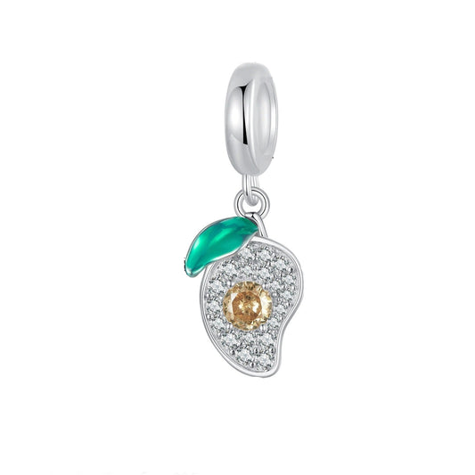 Sterling 925 silver Mango Charm