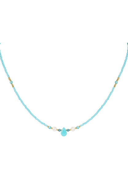 Summer beaded necklace
