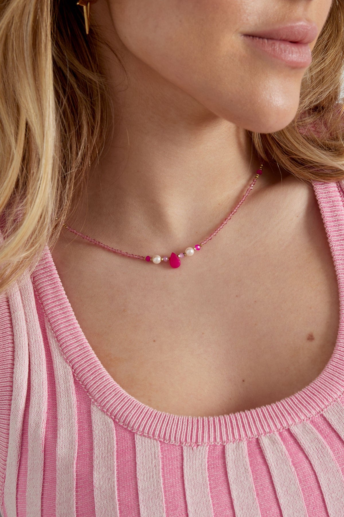 Summer beaded necklace