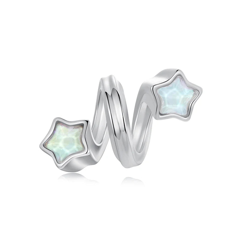 Silber Sternschnuppe Anhänger für Pandora Armband