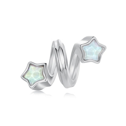 Silber Sternschnuppe Anhänger für Pandora Armband