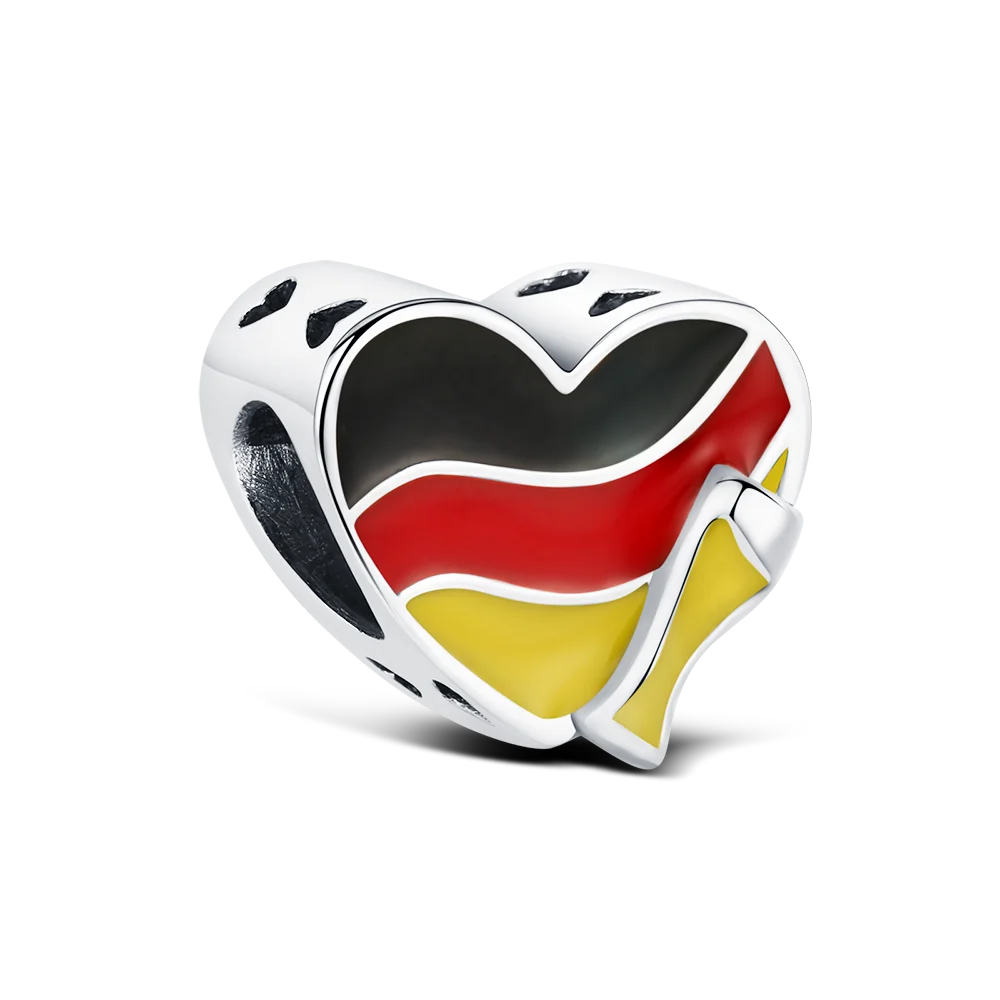 Sterling Silber 925 Charm Deutsches Bier – kompatibel mit Pandora Armbändern