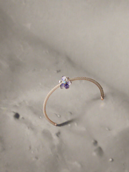Silber Irisblume Anhänger für Pandora Armband