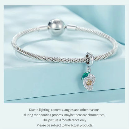 Sterling 925 silver Mango Charm