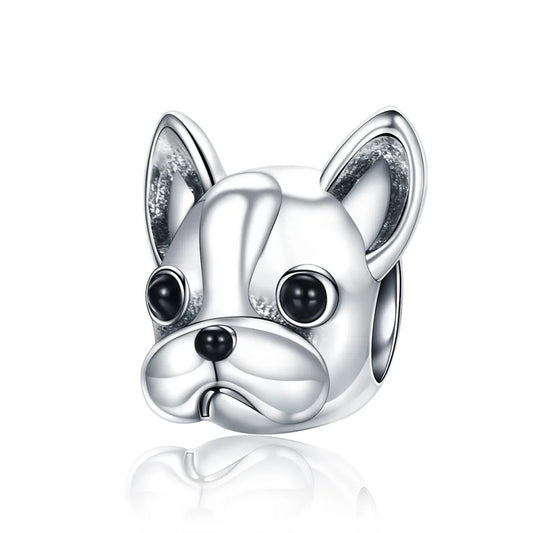 Sterling 925 silver Bulldog Charm