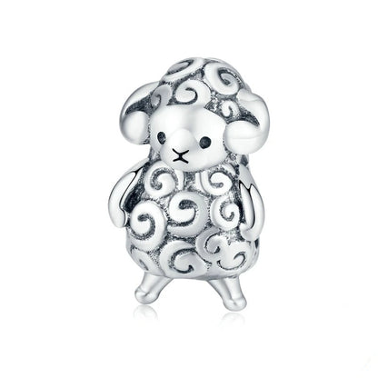 Sterling 925 Silver Ram- sheep charm