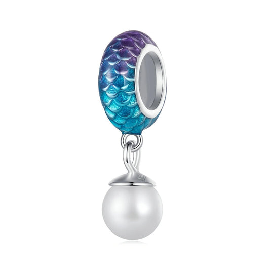 Sterling 925 Chromatic Pearl Charm